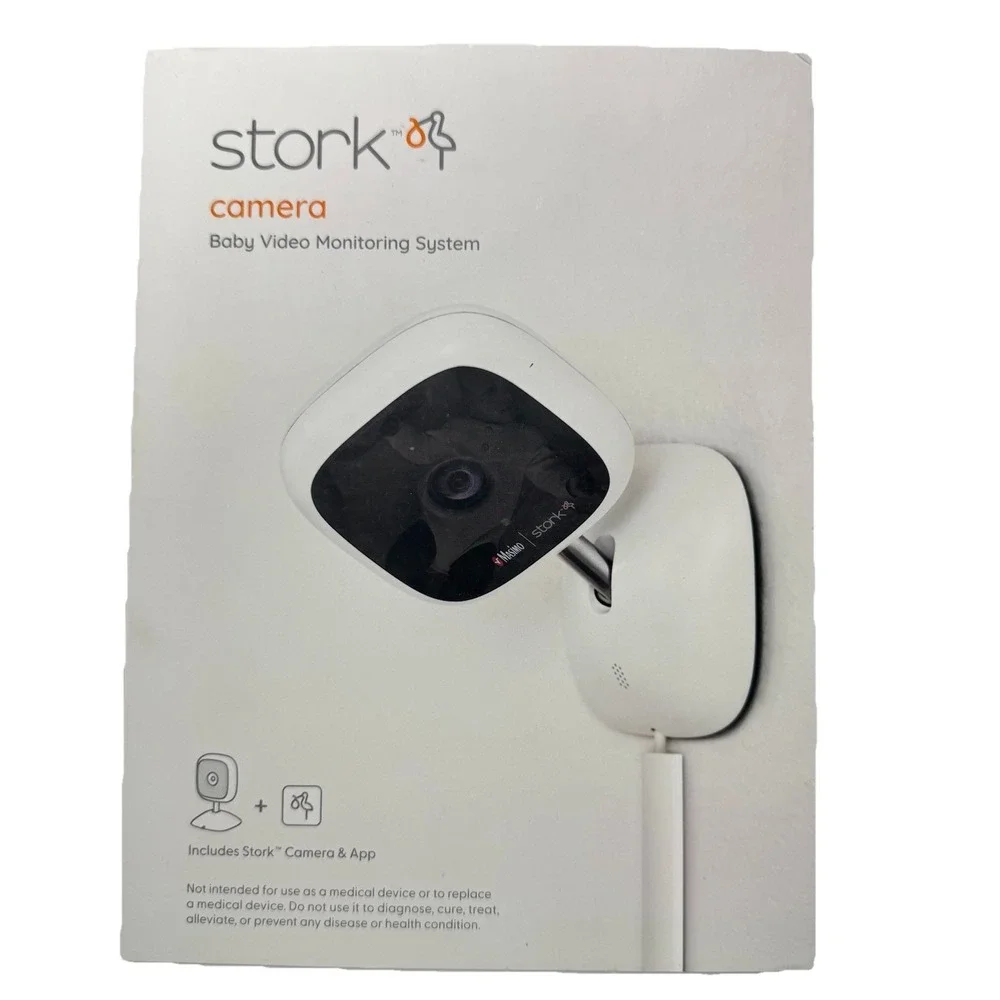 Stork Baby Video Monitoring Camera WiFi Monitor QHD 1080p Two-Way Audio App